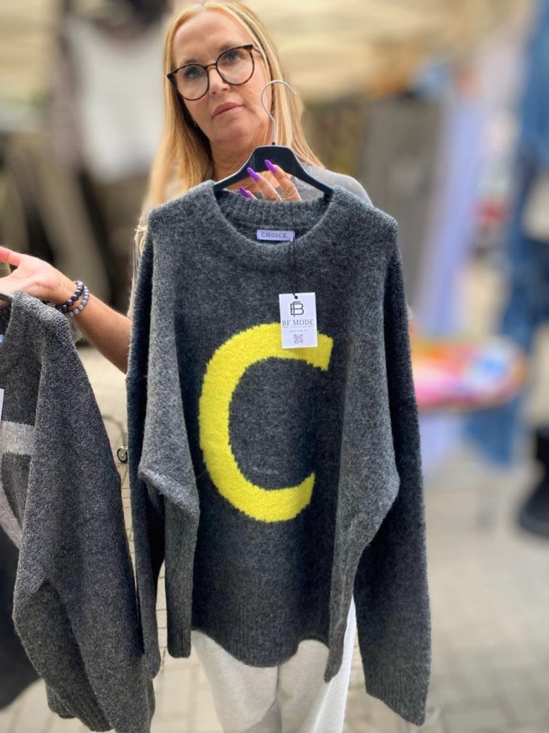 More and more pullover gelb