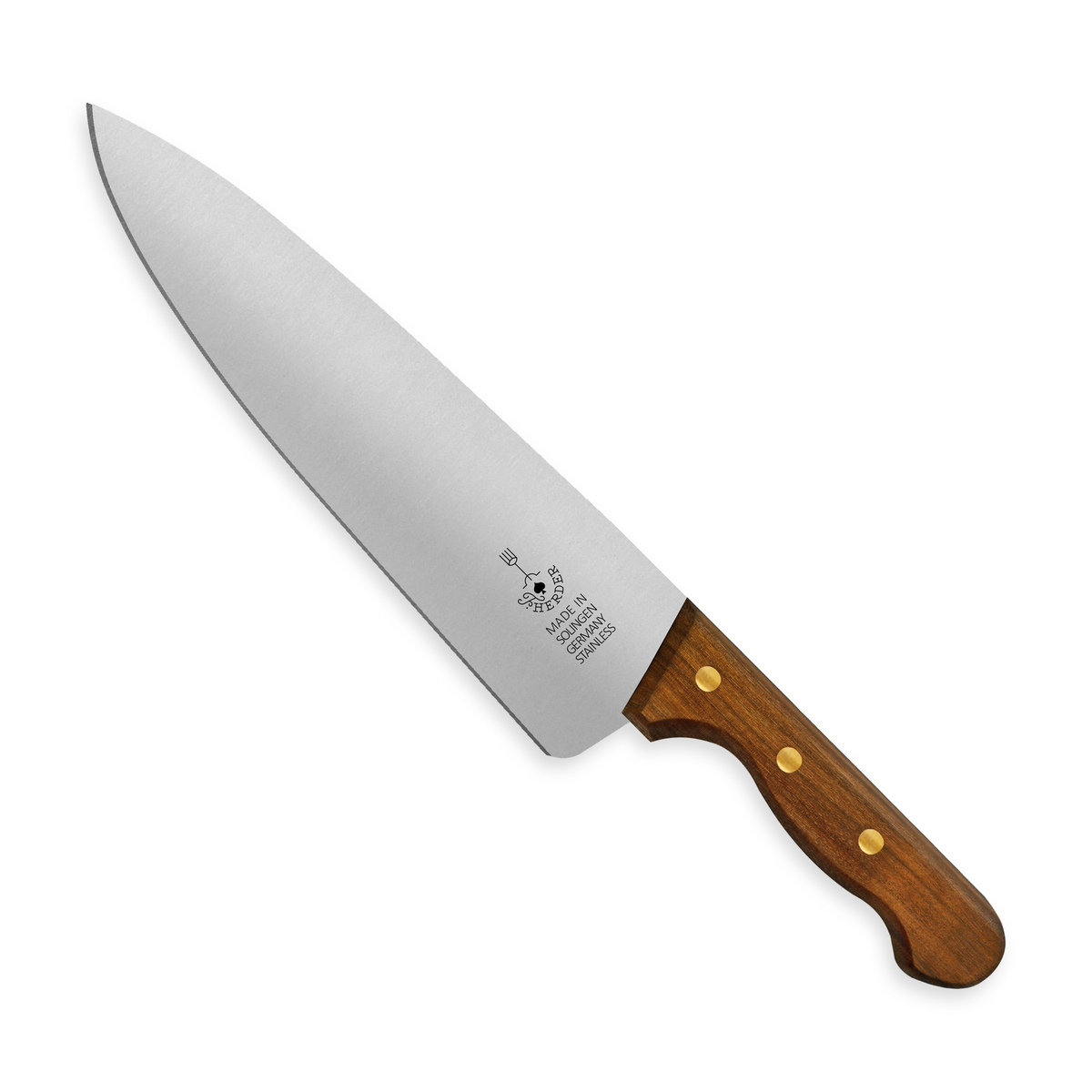 Kochmesser Walnuss