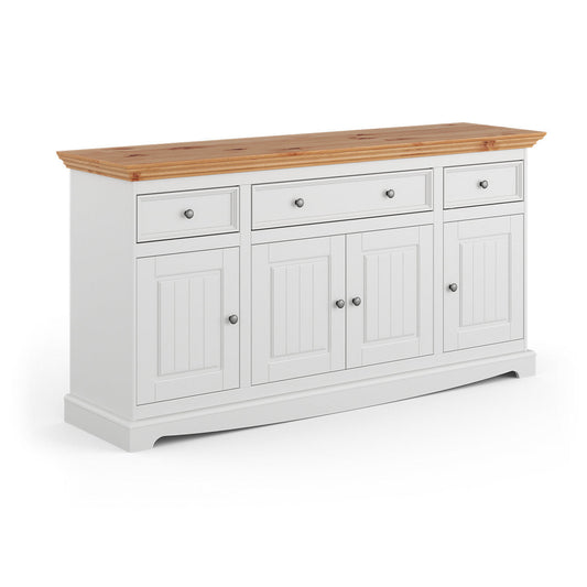 Bologna Elegante Kommode Kiefer massives Holz – Eleganz trifft Funktionalität