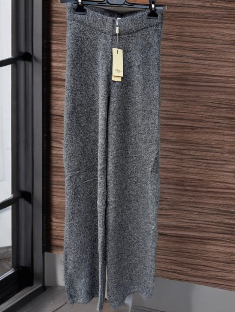 Feinstrick Hose Viskose Anthrazit One Size
