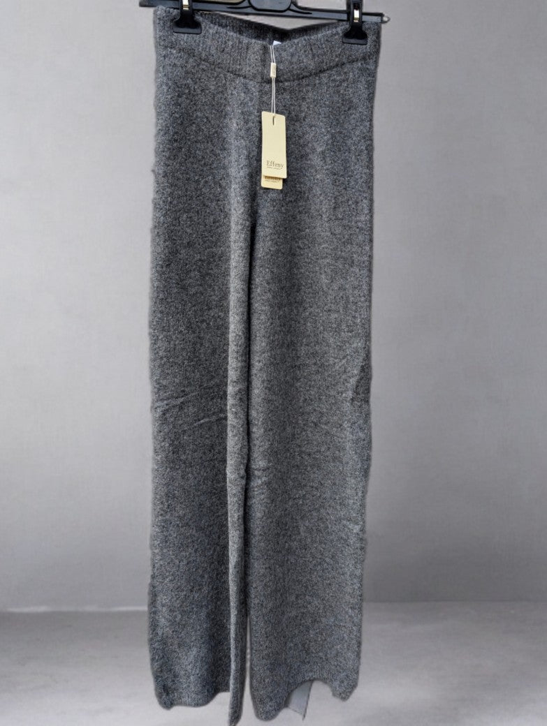 Feinstrick Hose Viskose Anthrazit One Size