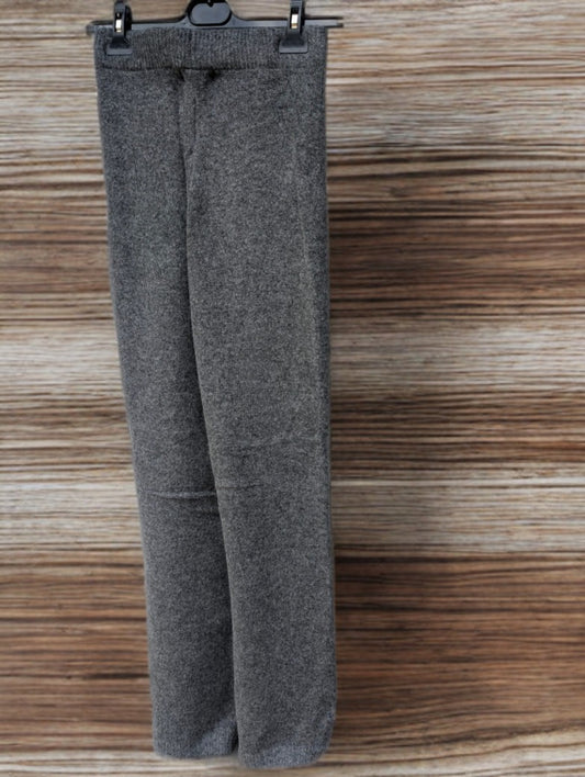 Feinstrick Hose Viskose Anthrazit One Size