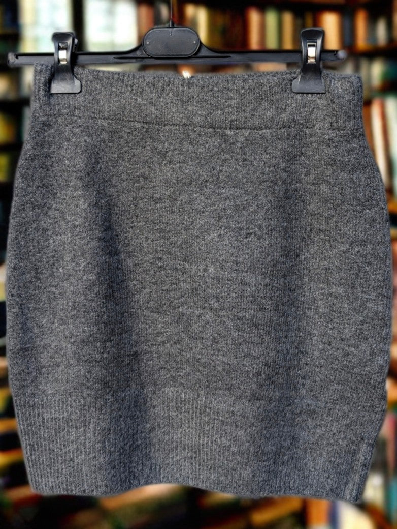 Feinstrick Rock Mini Viskose Anthrazit One Size