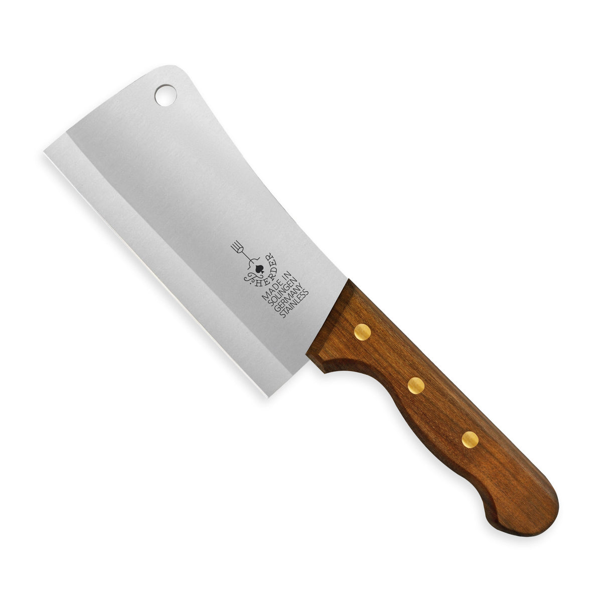 Knochenspaltermesser / Hackebeil Walnuss
