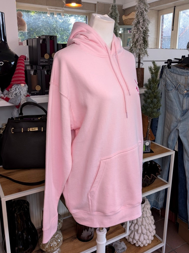 Das Whatever Smiley Backprint-Design im authentischen Vintage Used Look Rosa Pink setzt ein trendiges selbstbewusstes Zeichen - perfekt für entspannte Tage!