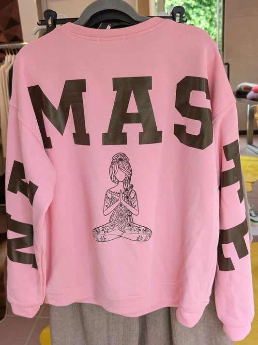 Verehre deinen inneren Frieden mit dem Sweatshirt NAMASTE von BELIEVE! Zeige deine innere Ruhe und erwecke deine Sinne!