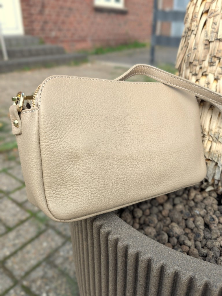 Kompakte geräumige stilvolle elegante praktische Tasche im Balenciaga Stil, perfekt für den Alltag: 2 Hauptfächer Schnallenverschluss Reißverschluss Riemen