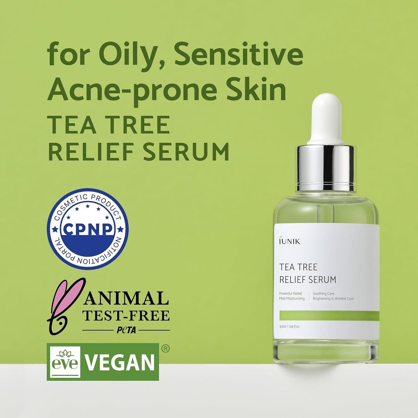 iUNIK Tea Tree Relief Serum 50 ml