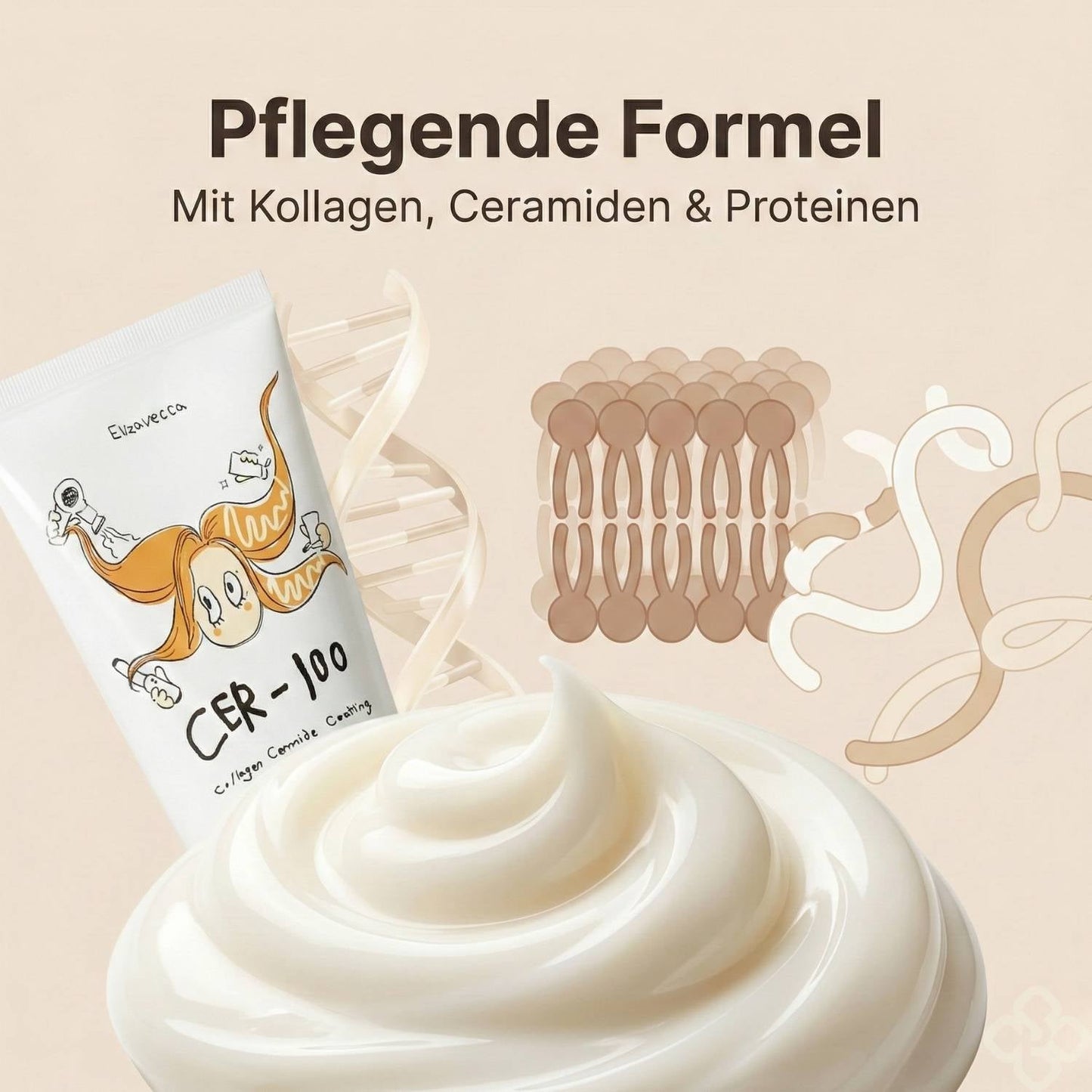 Elizavecca Cer-100 Collagen Ceramide Coating Protein Treatment 100ml