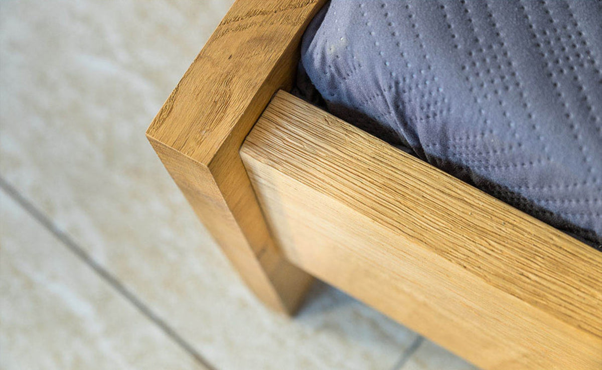 NOVA Massivholzbett Birke – Handgefertigtes Design für Ihr Schlafzimmer