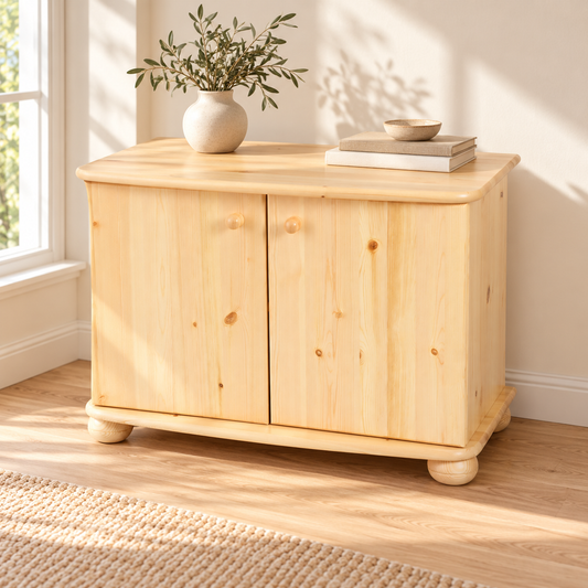 Eva Kommode aus massivem Holz | Geräumiges Sideboard für Ihr Zuhause