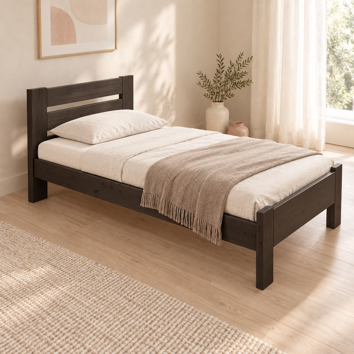 Nobis Kieferbett Bio | Massivholz Naturholz | 100% Bio-Bett kaufen