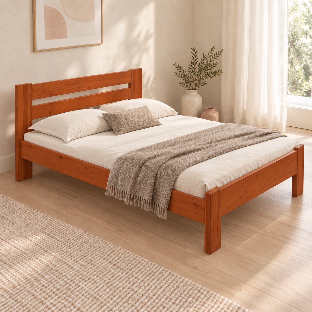 Nobis Kieferbett Bio | Massivholz Naturholz | 100% Bio-Bett kaufen