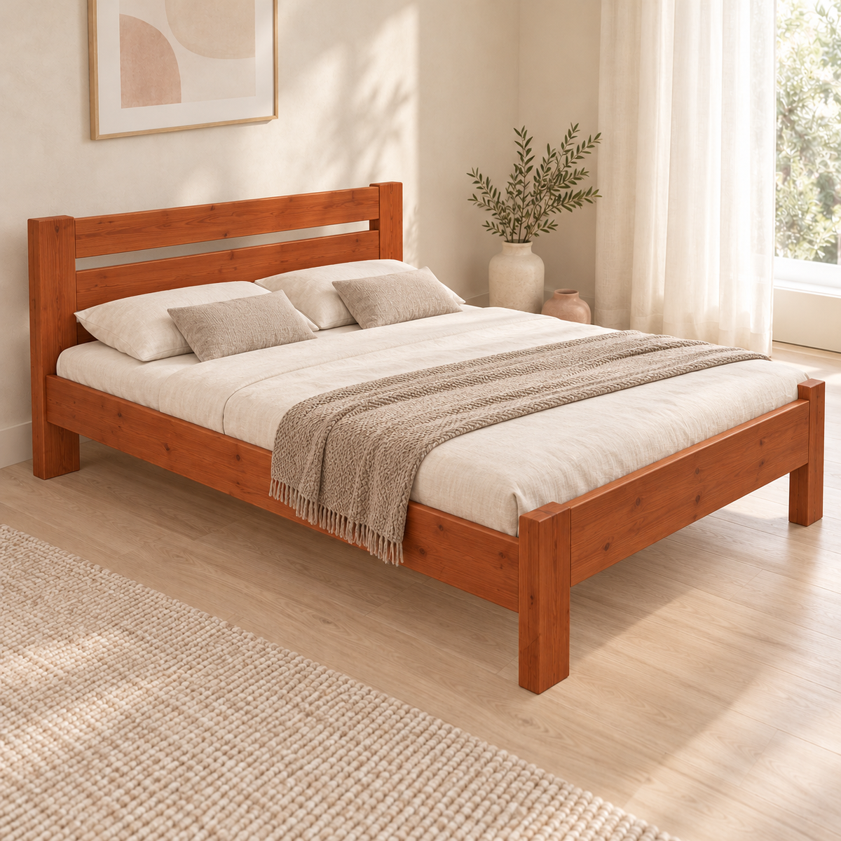 Nobis Kieferbett Bio | Massivholz Naturholz | 100% Bio-Bett kaufen