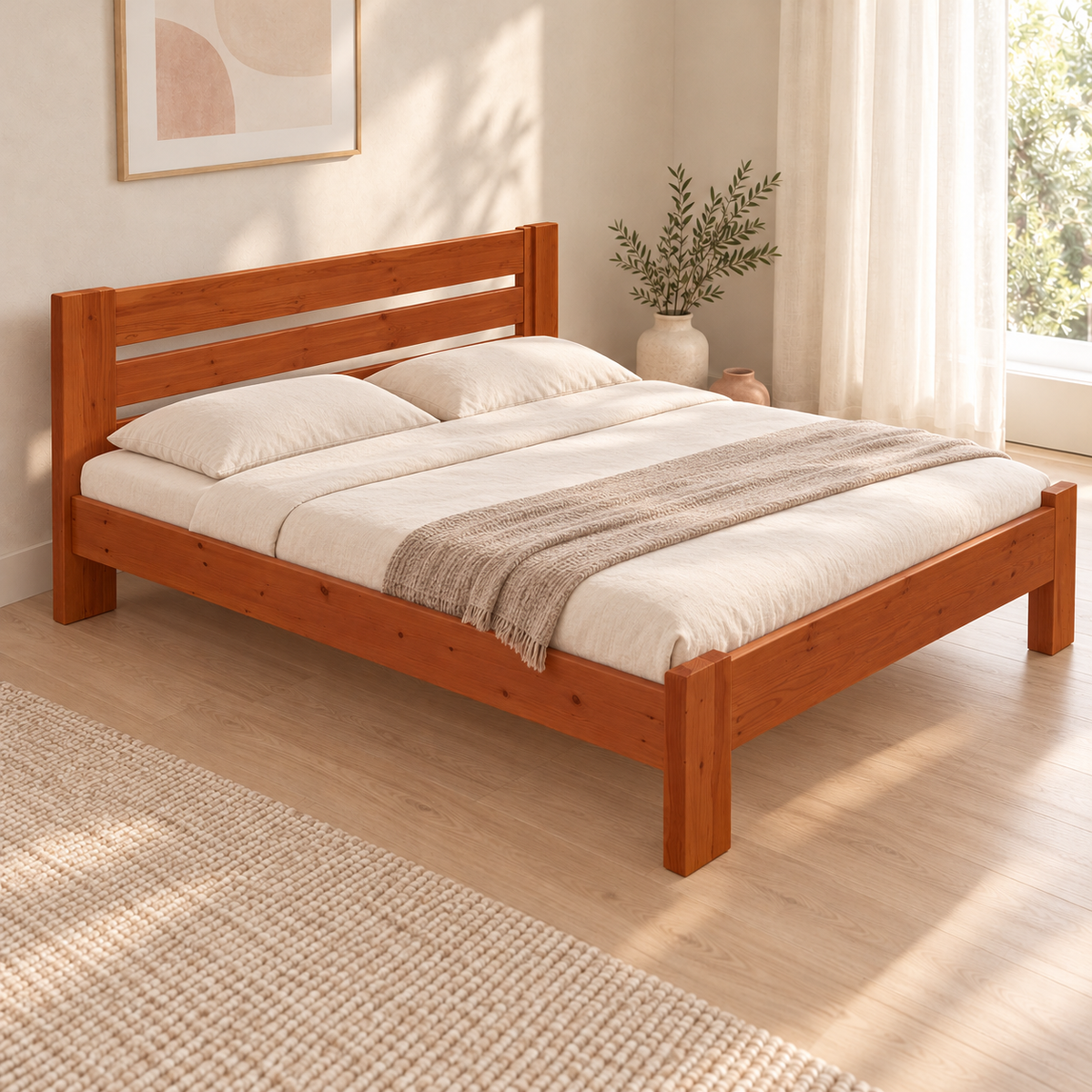 Nobis Kieferbett Bio | Massivholz Naturholz | 100% Bio-Bett kaufen