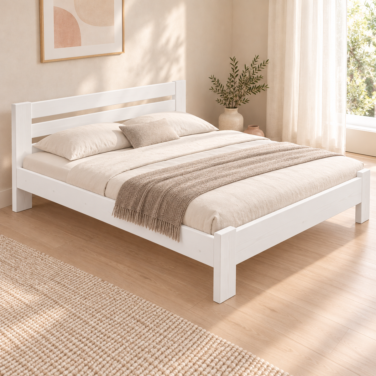 Nobis Kieferbett Bio | Massivholz Naturholz | 100% Bio-Bett kaufen