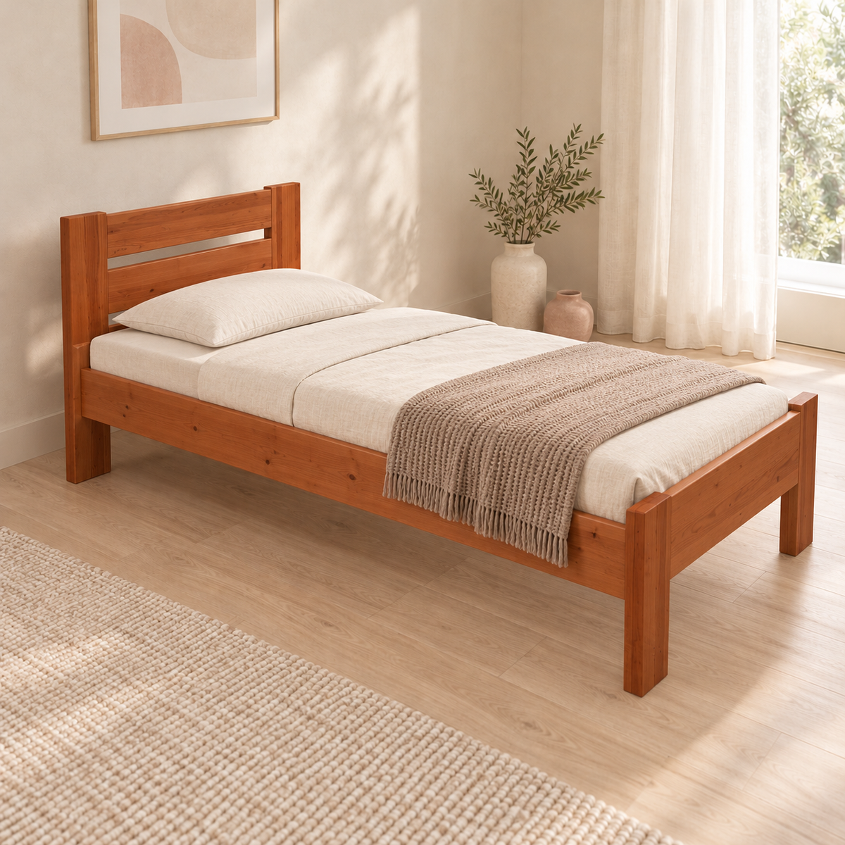 Nobis Kieferbett Bio | Massivholz Naturholz | 100% Bio-Bett kaufen