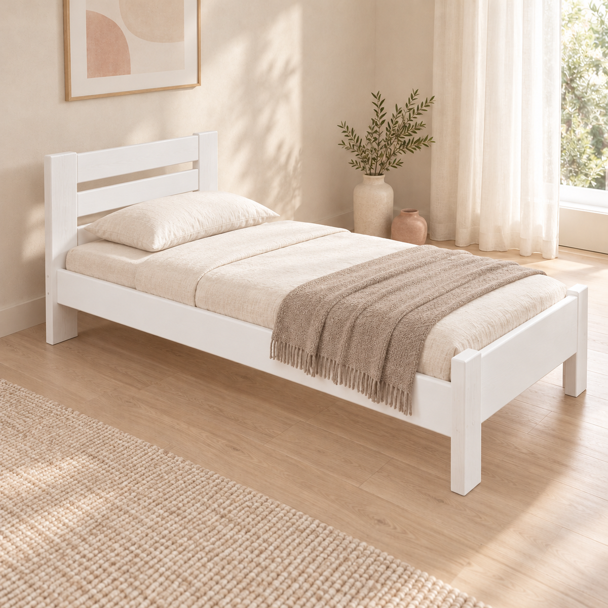 Nobis Kieferbett Bio | Massivholz Naturholz | 100% Bio-Bett kaufen