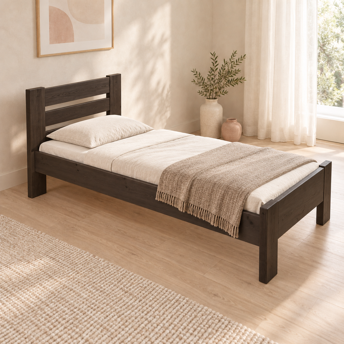 Nobis Kieferbett Bio | Massivholz Naturholz | 100% Bio-Bett kaufen