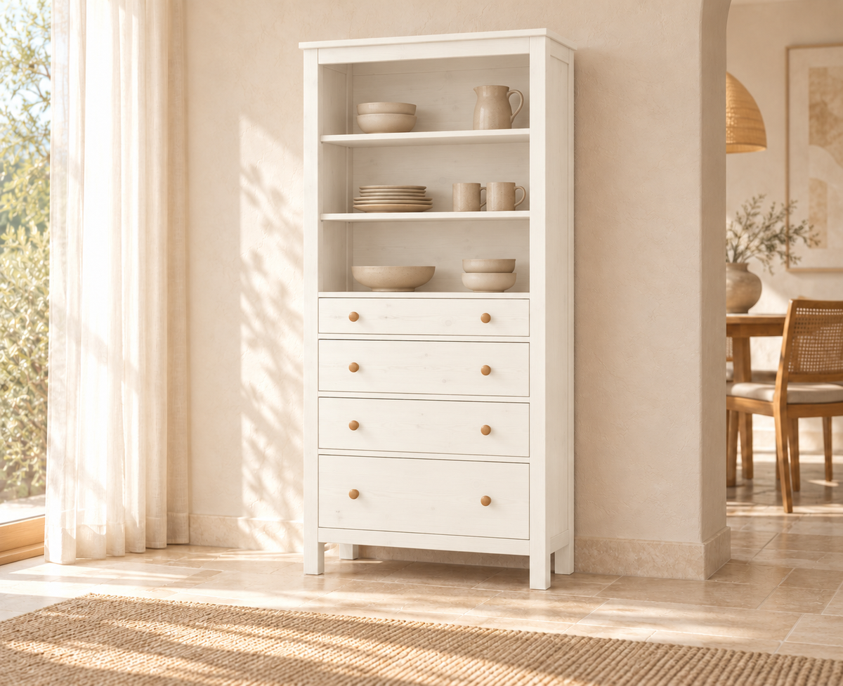 Esszimmerschrank Premium Bio Kiefer – Handgefertigt für stilvolle Wohnräume