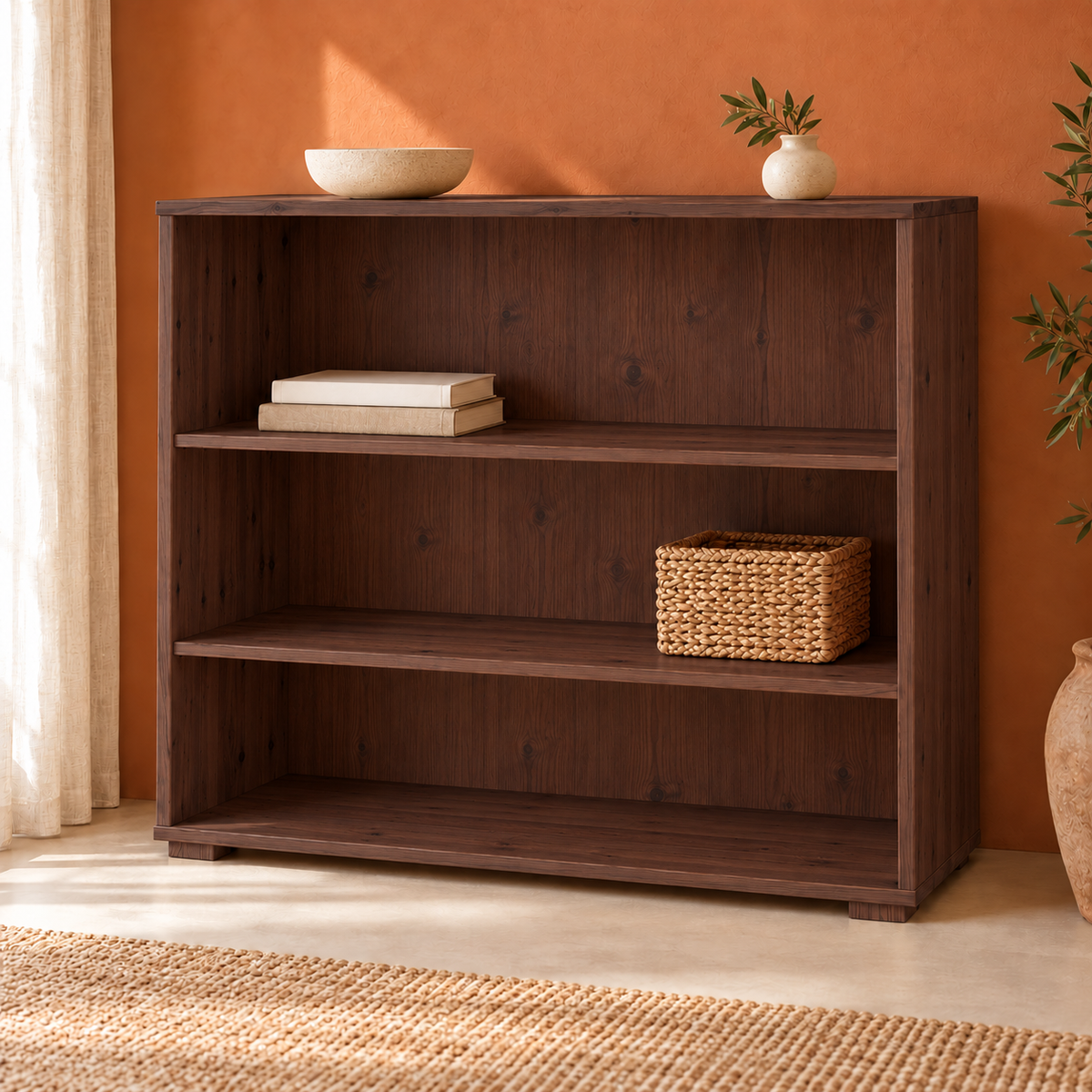 Vanessa offene Kommode Bio Massivholz 110er | Anrichte aus 100% Bio Material