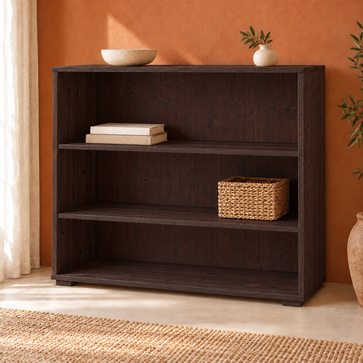 Vanessa offene Kommode Bio Massivholz 110er | Anrichte aus 100% Bio Material