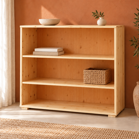 Vanessa offene Kommode Bio Massivholz 110er | Anrichte aus 100% Bio Material